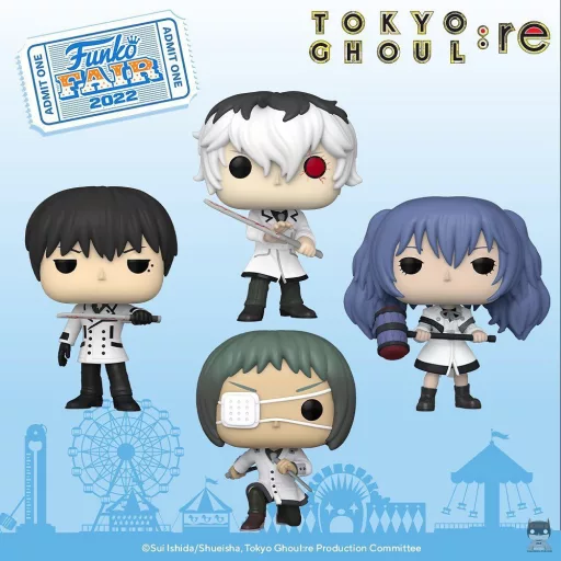 6 nouvelles POP pour Tokyo Ghoul:re