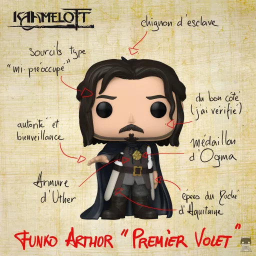 Alexandre Astier a officialisé la première POP de Kaamelott
