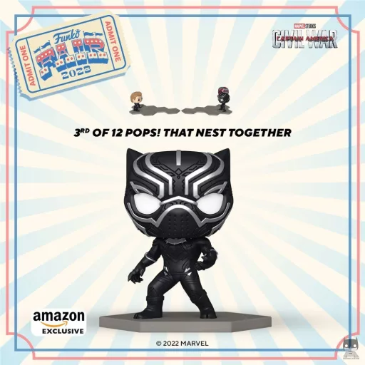 Black Panther et Black Widow rejoignent le plus grand Assemble de Funko POP