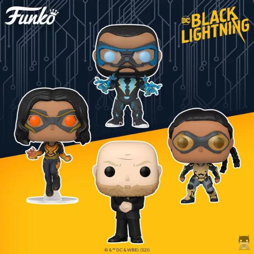 De nouvelles POP tirées de Black Lightning