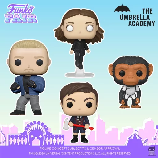 De nouvelles POP Umbrella Academy