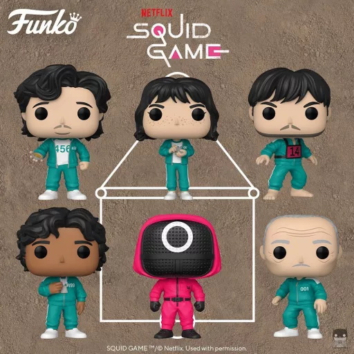 Déferlante de Funko POP Squid Game
