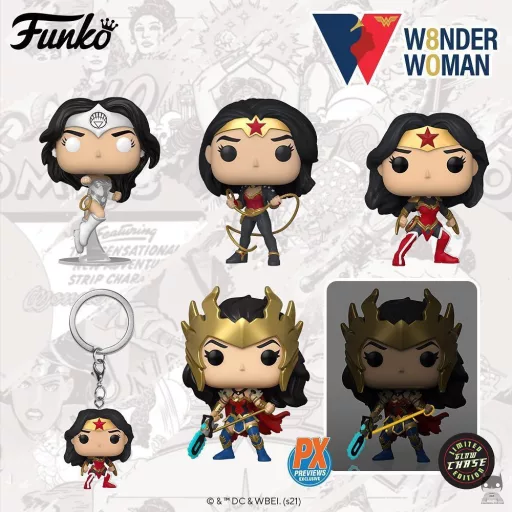 Déferlante de POP pour les 80 ans de Wonder Woman