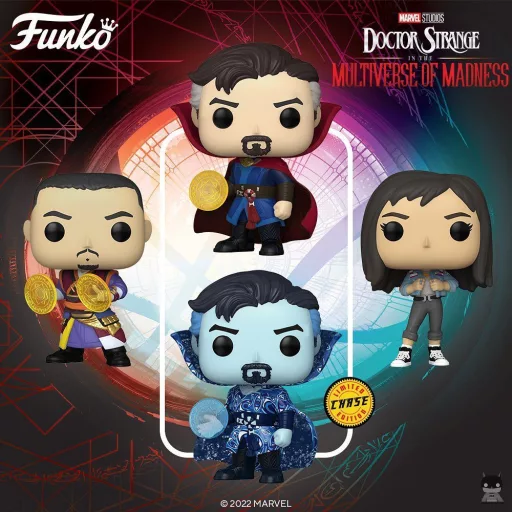 Déferlante de POP tirées du film Doctor Strange in the Multiverse of Madness