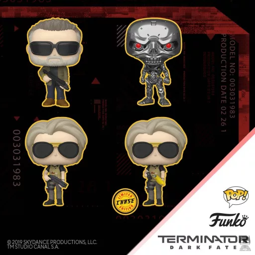 Des Funko POP de Terminator Dark Fate