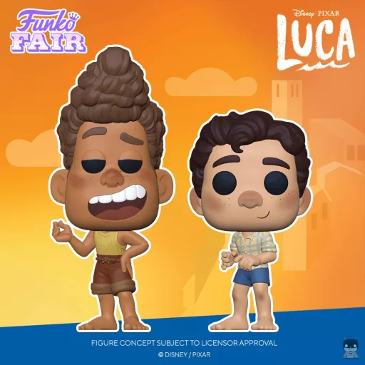 Des POP de Luca, dernier film des studios Pixar