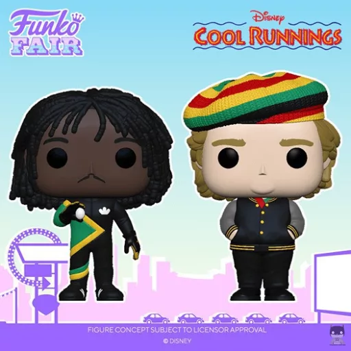 Deux POP tirées du cultissime Rasta Rocket