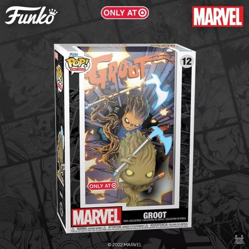 Et une POP de plus pour Groot avec cette Funko POP Comic Covers