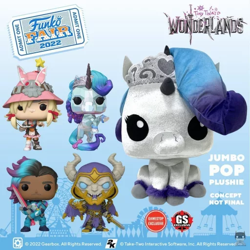 Funko dévoile les premières POP du jeu Tiny Tina’s Wonderlands