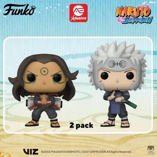 Funko dévoile un duo pack Naruto de Hashirama et Tobirama