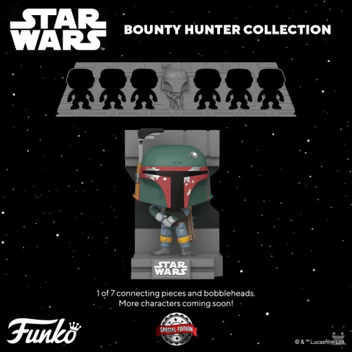 Funko dévoile un set de POP Star Wars des Chasseurs de Prime