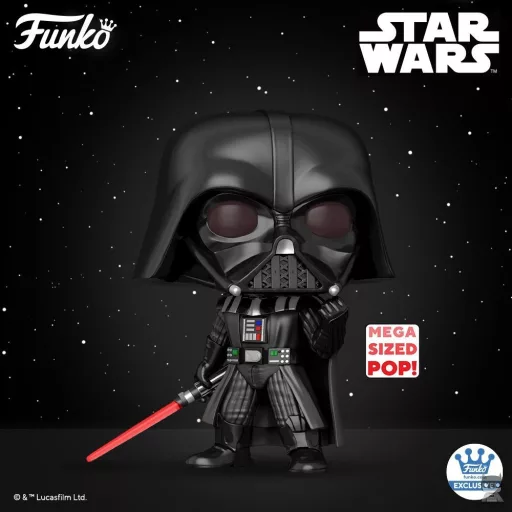Funko dévoile une nouvelle POP Mega Size de Dark Vador