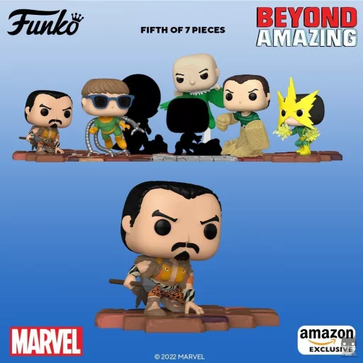 Kraven est la cinquième POP du set Spider-Man Sinister Six