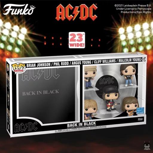 La POP Albums Deluxe Back in Black de ACDC