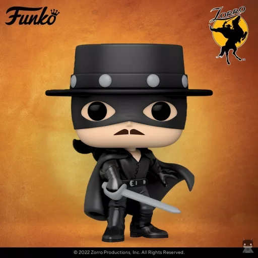 La toute première POP du justicier masqué Zorro
