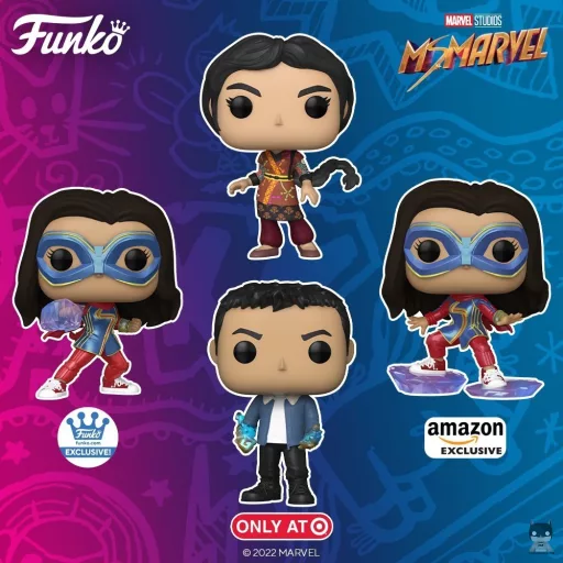 Le set de Funko POP Miss Marvel s’étoffe