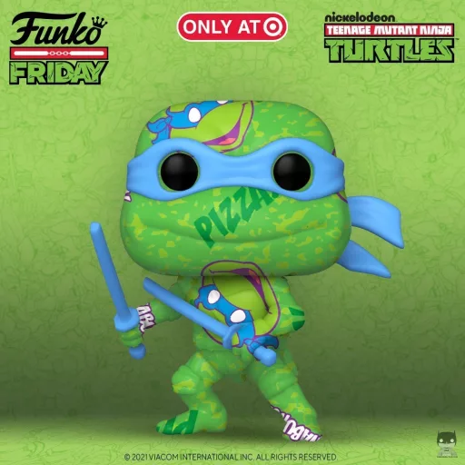 Le set des Tortues Ninja Art Series au complet