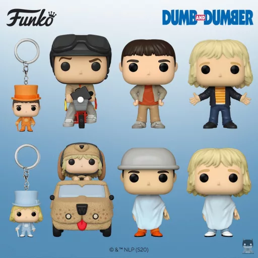 Les figurines POP du film Dumb & Dumber