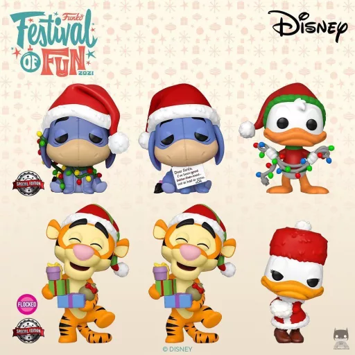 Les personnages de Disney en POP spécial Noël