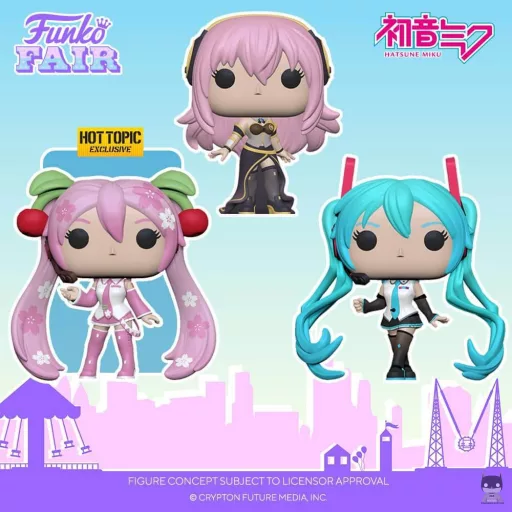 Les POP stars virtuelles de Vocaloid débarquent en POP