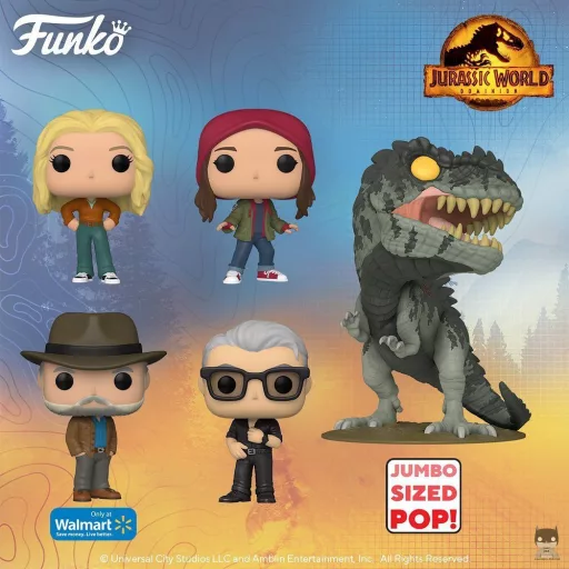 Les premières POP de Jurassic World Le Monde d’Après (Dominion)