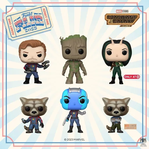 Les premières POP des Gardiens de la Galaxie volume 3 sont là