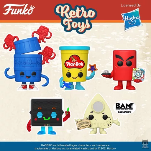 Retour en enfance avec les jeux Hasbro en POP