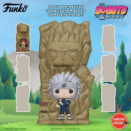 Seconde figurine POP Boruto pour le set « Monument des Hokage »