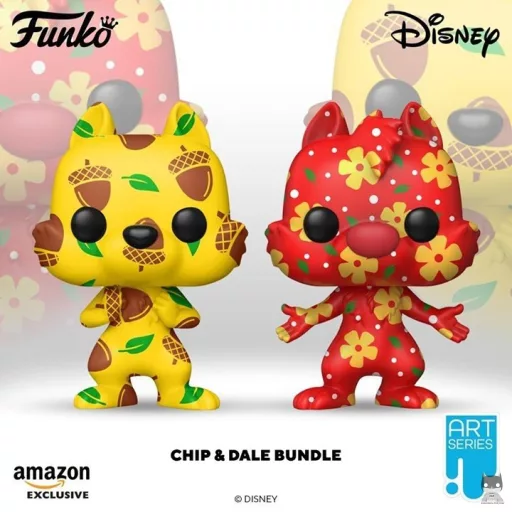 Tic et Tac (Disney) débarquent en POP Art Series