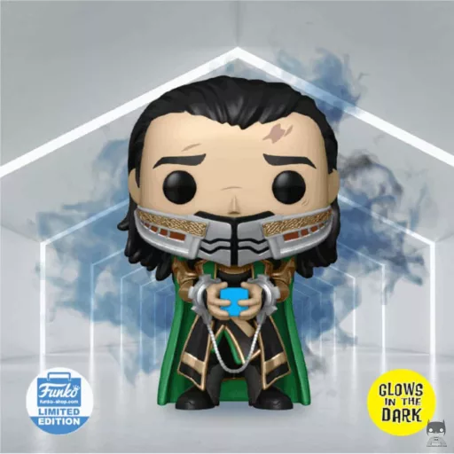 Une nouvelle POP de Loki (Thor) qui tient le Tesseract