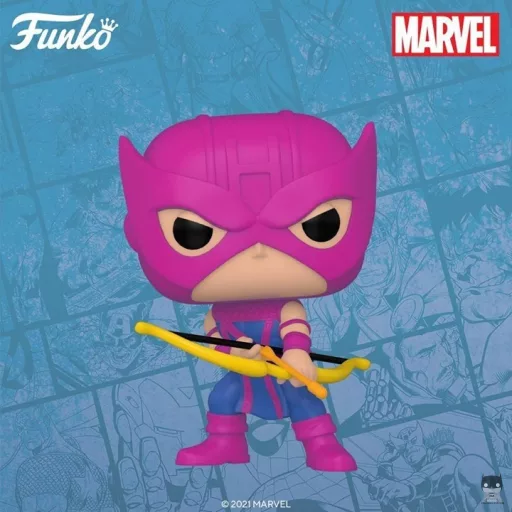Une POP de Hawkeye directement inspirée des Comics Marvel