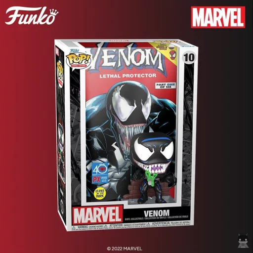 Venom débarque avec sa POP Comic Cover