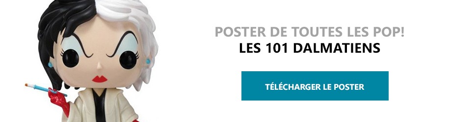 Poster Figurines POP Les 101 Dalmatiens