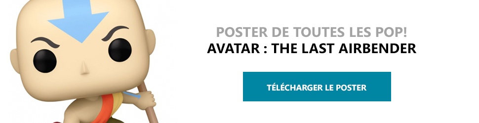 Poster Figurines POP Avatar : le dernier maître de l'air