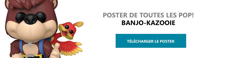Poster Figurines POP Banjo-Kazooie