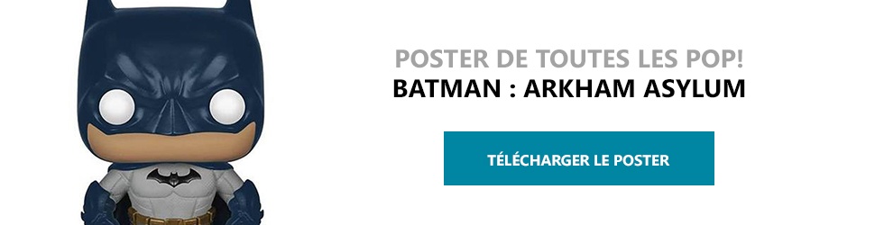 Poster Figurines POP Batman : Arkham Asylum