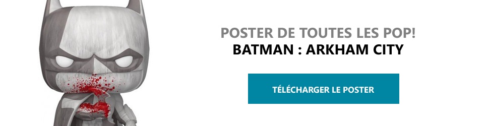 Poster Figurines POP Batman : Arkham City