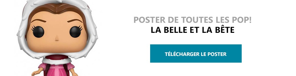 Poster Figurines POP La Belle et la Bête