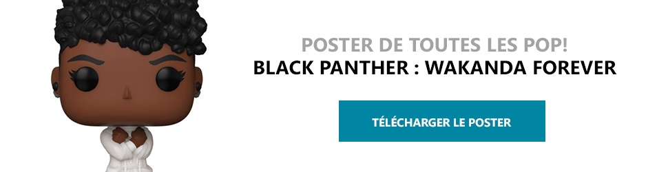 Poster Figurines POP Black Panther : Wakanda Forever