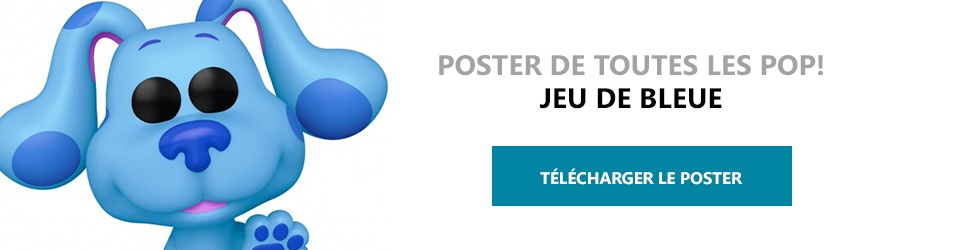 Poster Figurines POP Jeu de Bleue