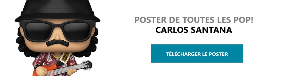 Poster Figurines POP Carlos Santana