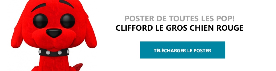Poster Figurines POP Clifford le gros chien rouge