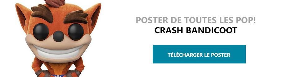 Poster Figurines POP Crash Bandicoot
