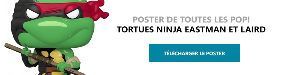 Poster Figurines POP Tortues Ninja Eastman et Laird