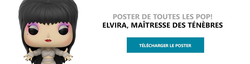 Poster Figurines POP Elvira, Maîtresse des Ténèbres