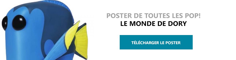 Poster Figurines POP Le Monde de Dory