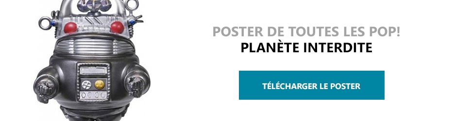 Poster Figurines POP Planète interdite