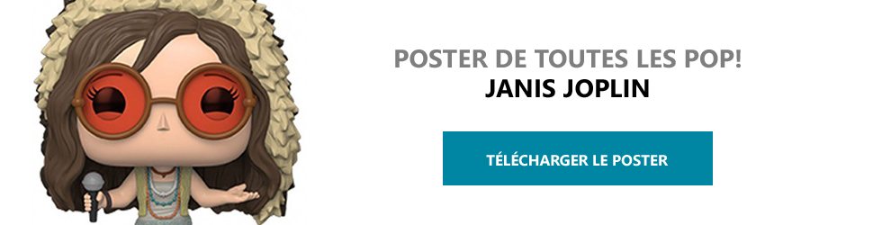 Poster Figurines POP Janis Joplin