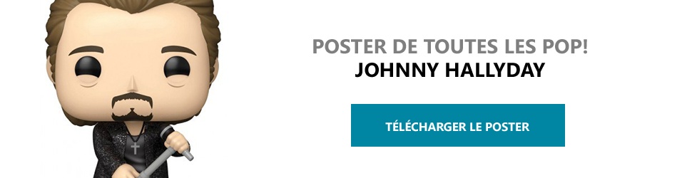 Poster Figurines POP Johnny Hallyday