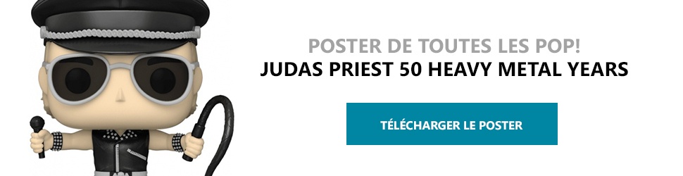 Poster Figurines POP Judas Priest 50 Heavy Metal Years
